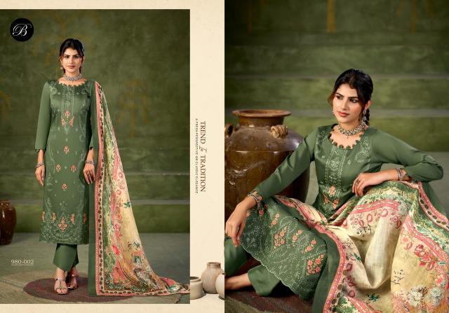 Belliza zarqash vol 18 kolkata dress material wholesale